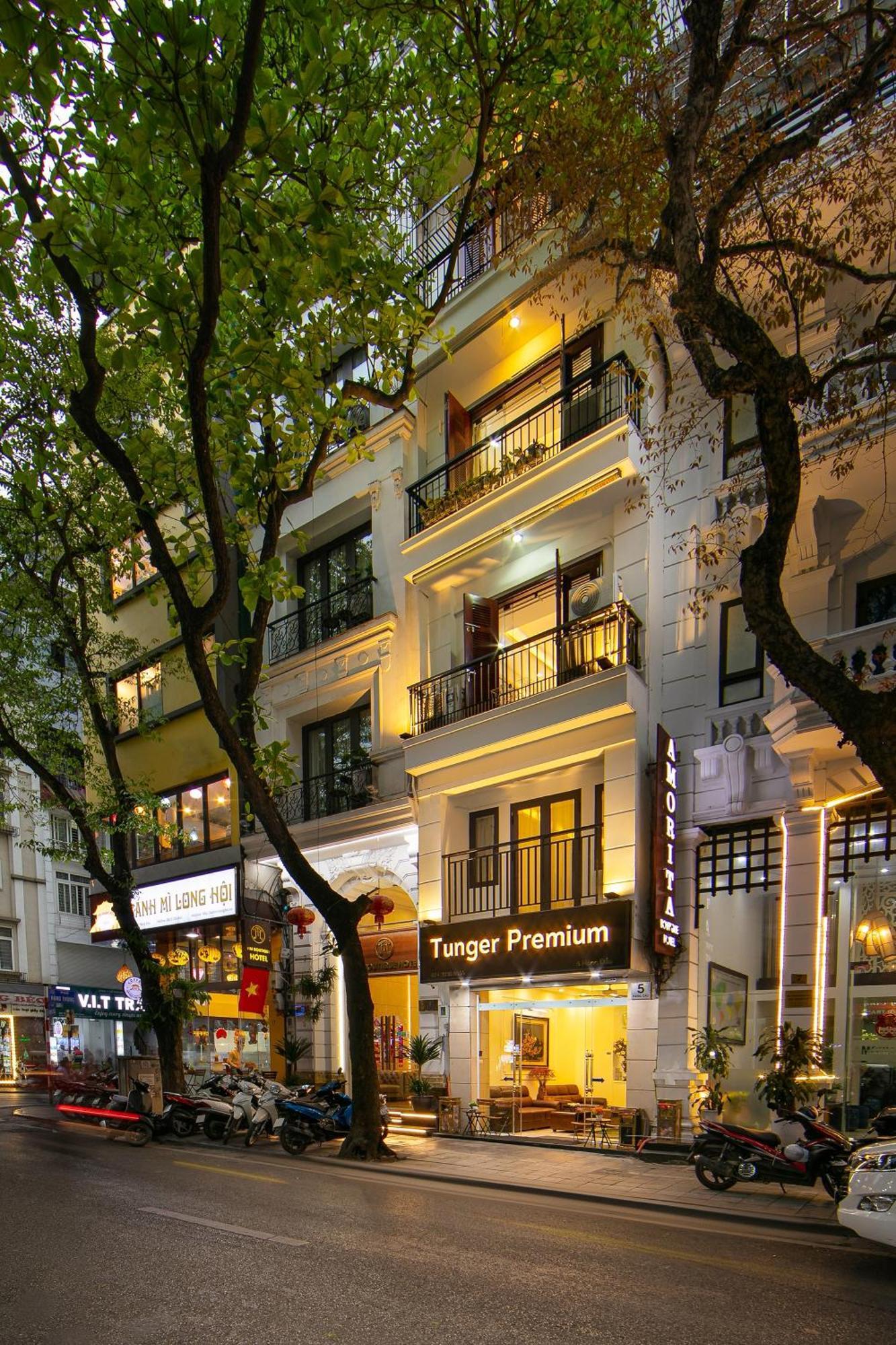 Hanoi Tunger Premium Hotel & Travel エクステリア 写真